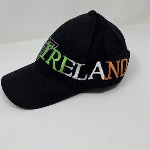 Ireland Spell Out Embroidered Baseball Cap Hat Adjustable
